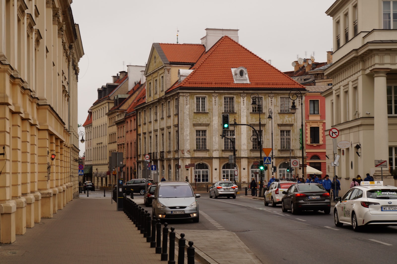 Варшава в пределах старого города